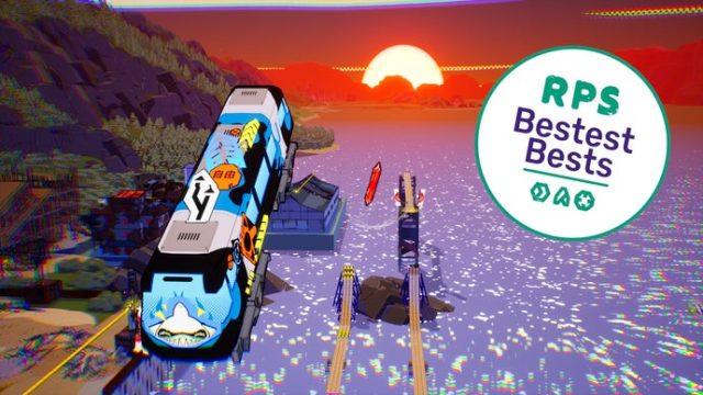Denshattack review: one of 2026's best games so far is a racing ruckus of railwa