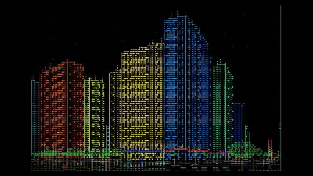 Explore a Unique ASCII Cyberpunk City: Your Download Guide