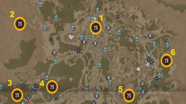 Game: All Ancient Circle Locations In The Blood Of Dawnwalker